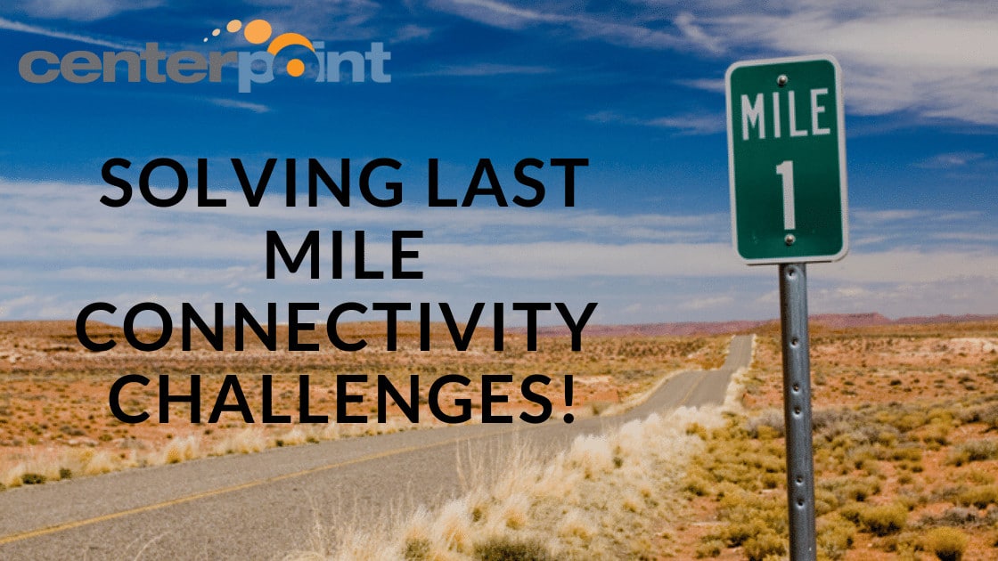 Solving Last Mile Connectivity Challenges!